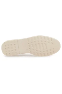 Mocassino Beige con Morsetto Color Oro Le Havre Paris 3202121