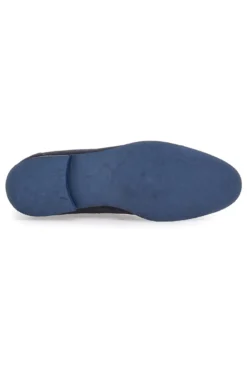 Mocassino Blu In Vera Pelle Made In Italy da Uomo Sevenoaks 195