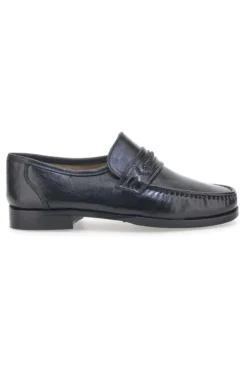 Mocassino Boardman 703 Nero Vera Pelle