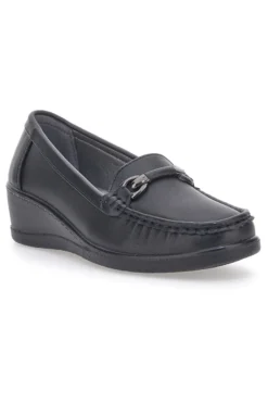 Mocassino classico Nero Prima Riga 1003