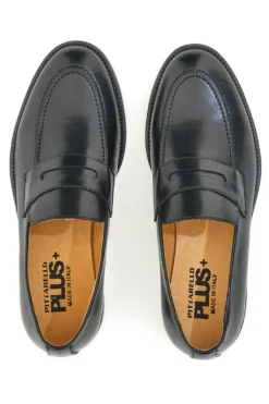 Mocassino in Vera Pelle Pittarello Plus 602 Nero
