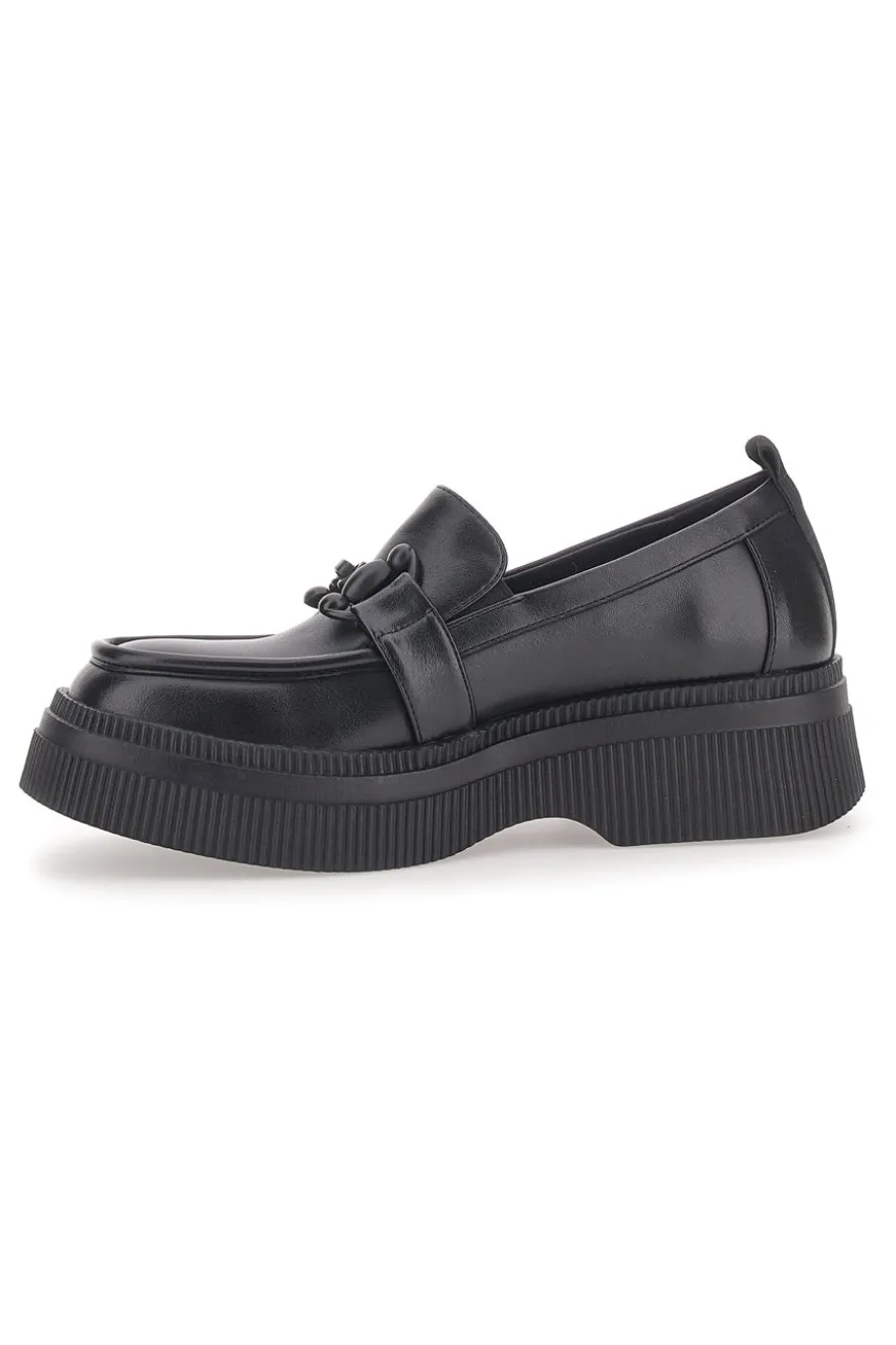 Mocassino Nero Sara Lopez 32207