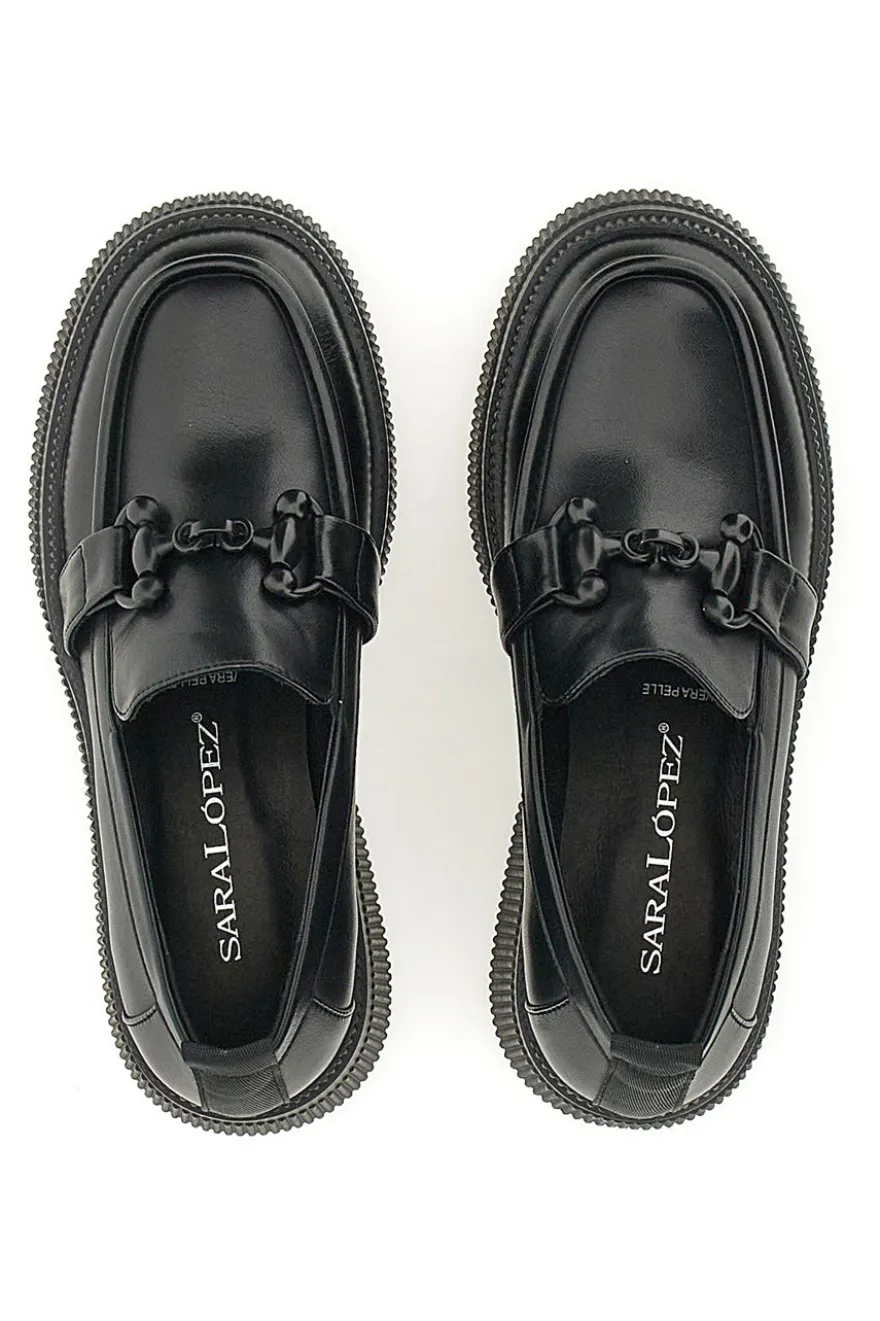 Mocassino Nero Sara Lopez 32207