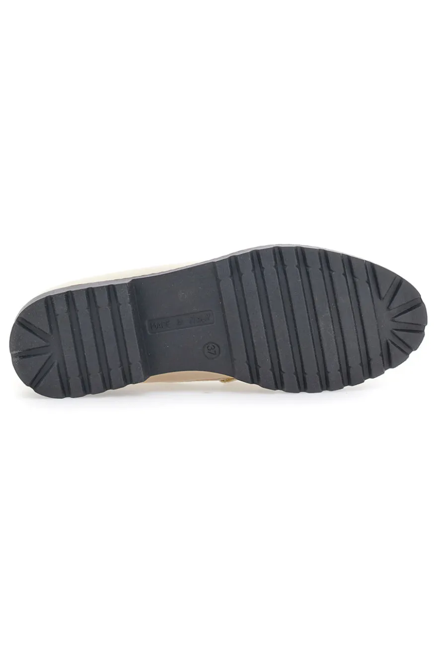 Mokassins Pittarello 3031 Creme