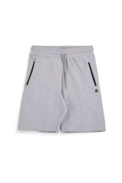 Pantaloncini corti grigi con tasche zip Boardman NBY4685