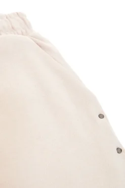 Pantaloni beige ampi con borchiette laterali Pitt Kids PT-KP-8022