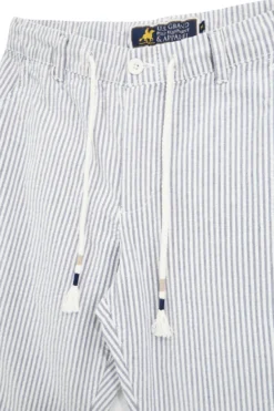 Pantaloni bianco azzurro a righe U.s.grand polo US61104M