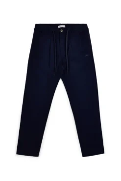 Pantaloni blu con coulisse e tasche Sevenoaks NBY008