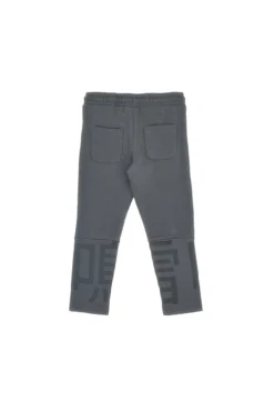 Pantaloni grigi felpati con stampa grafica Pitt Kids PT-KP-8009