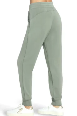 Pantaloni jogger verde salvia in tessuto skechweave elevate Skechers PT149
