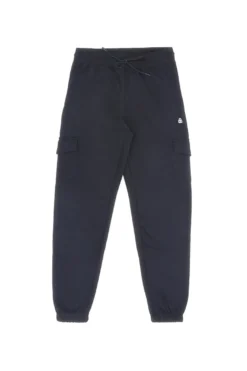 Pantaloni neri cargo interno felpato Boardman NBY821