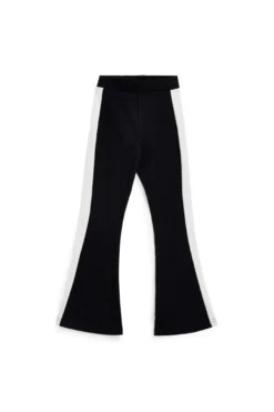 Pantaloni neri con banda laterale Pitt kids PT-G-F-9038