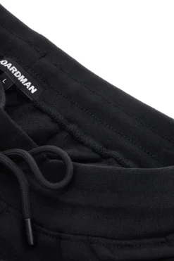 Pantaloni neri in felpa con zip Boardman NBY814