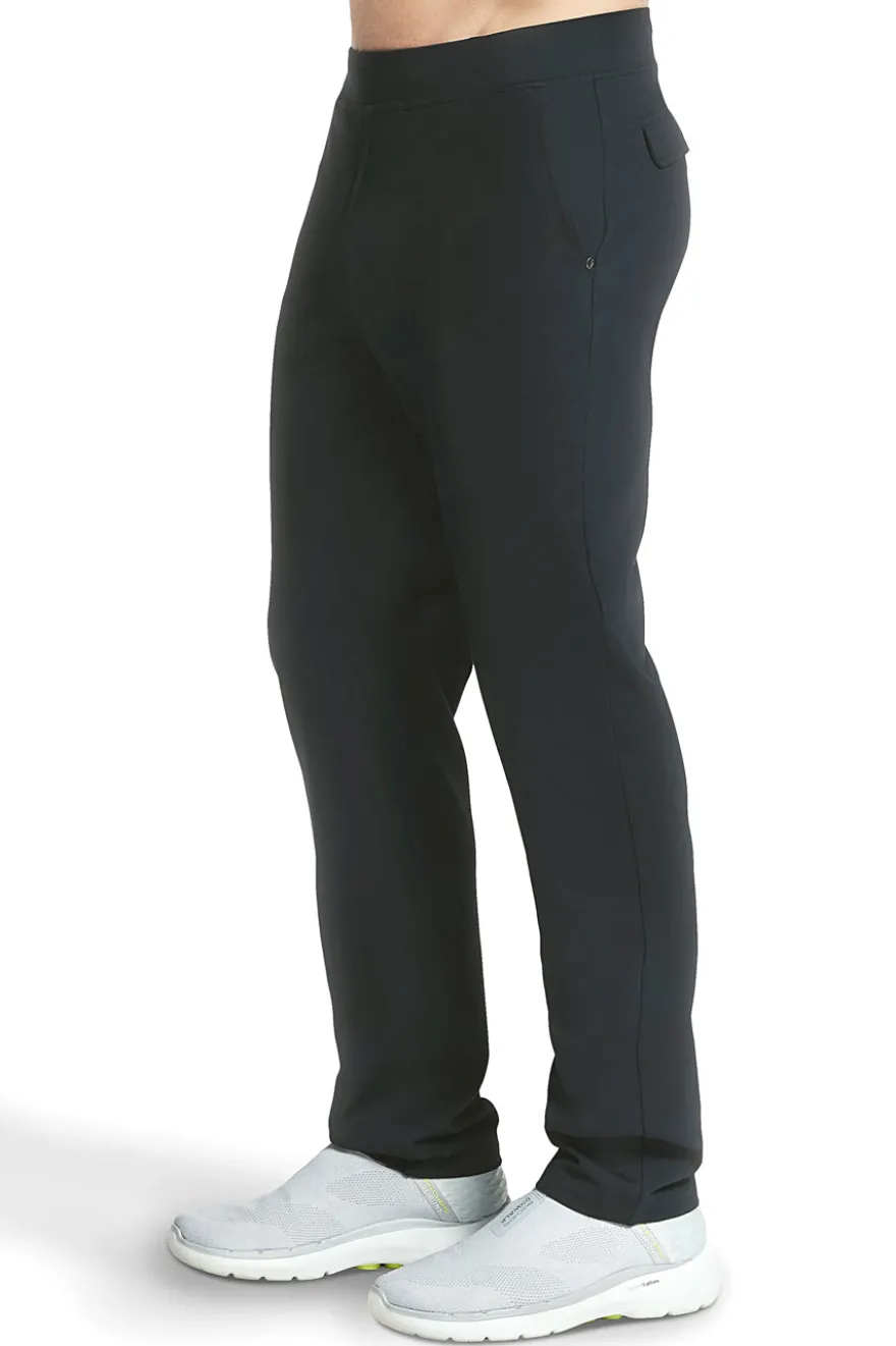 Pantaloni neri in tessuto tecnico GO FLEX Skechers MPT91
