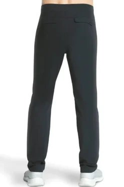 Pantaloni neri in tessuto tecnico GO FLEX Skechers MPT91