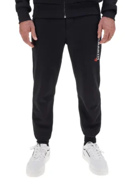 Pantaloni tuta sportivi neri con logo Abarth AH001PA