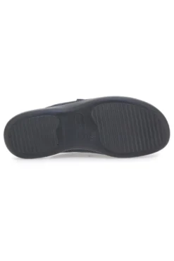 Pantofola Antracite Made In Italy Con Plantare Anatomico Fly Flot 7118