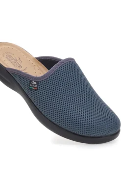 Pantofole antracite traforate con plantare forato Fly Flot 90P70118FB