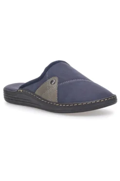 Pantofole blu con dettagli fango e suola comfort Jerpoint NR35AR