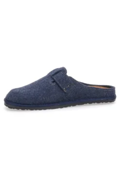 Pantofole blu con fibbia INBLU 19 SI