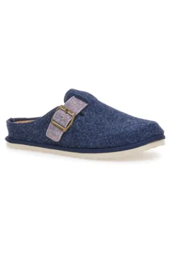 Pantofole blu con fibbia regolabile e suola comfort Inblu 42 CS