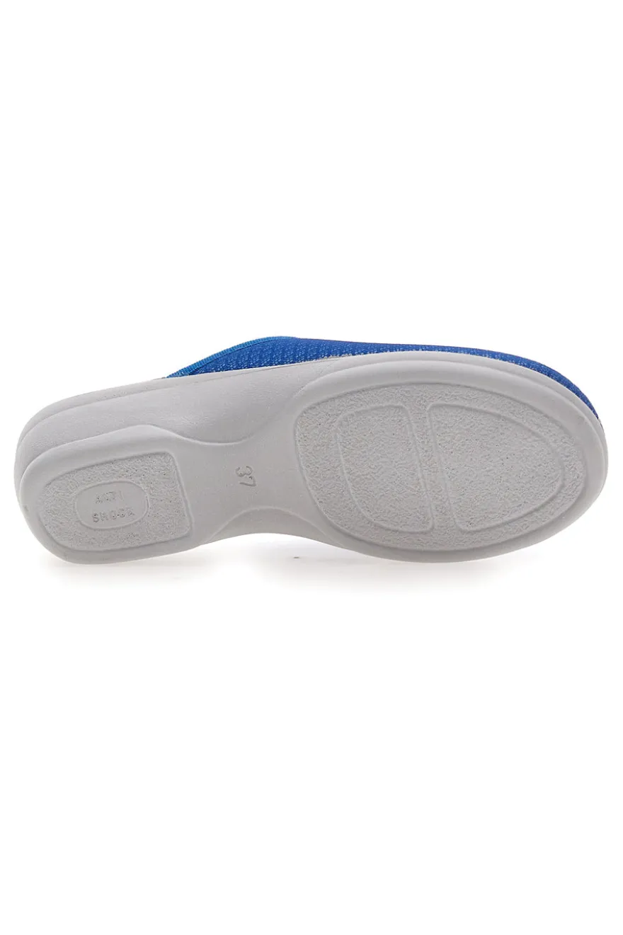 Pantofole blu con sottopiede anatomico Inblu 52 BJ