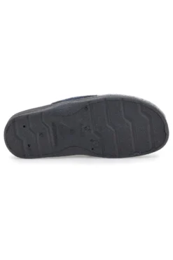 Pantofole blue grigie in vera pelle BIO UP 653