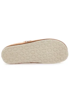 Pantofole Camel con plantare estraibile e pelliccia INBLU 41 CS