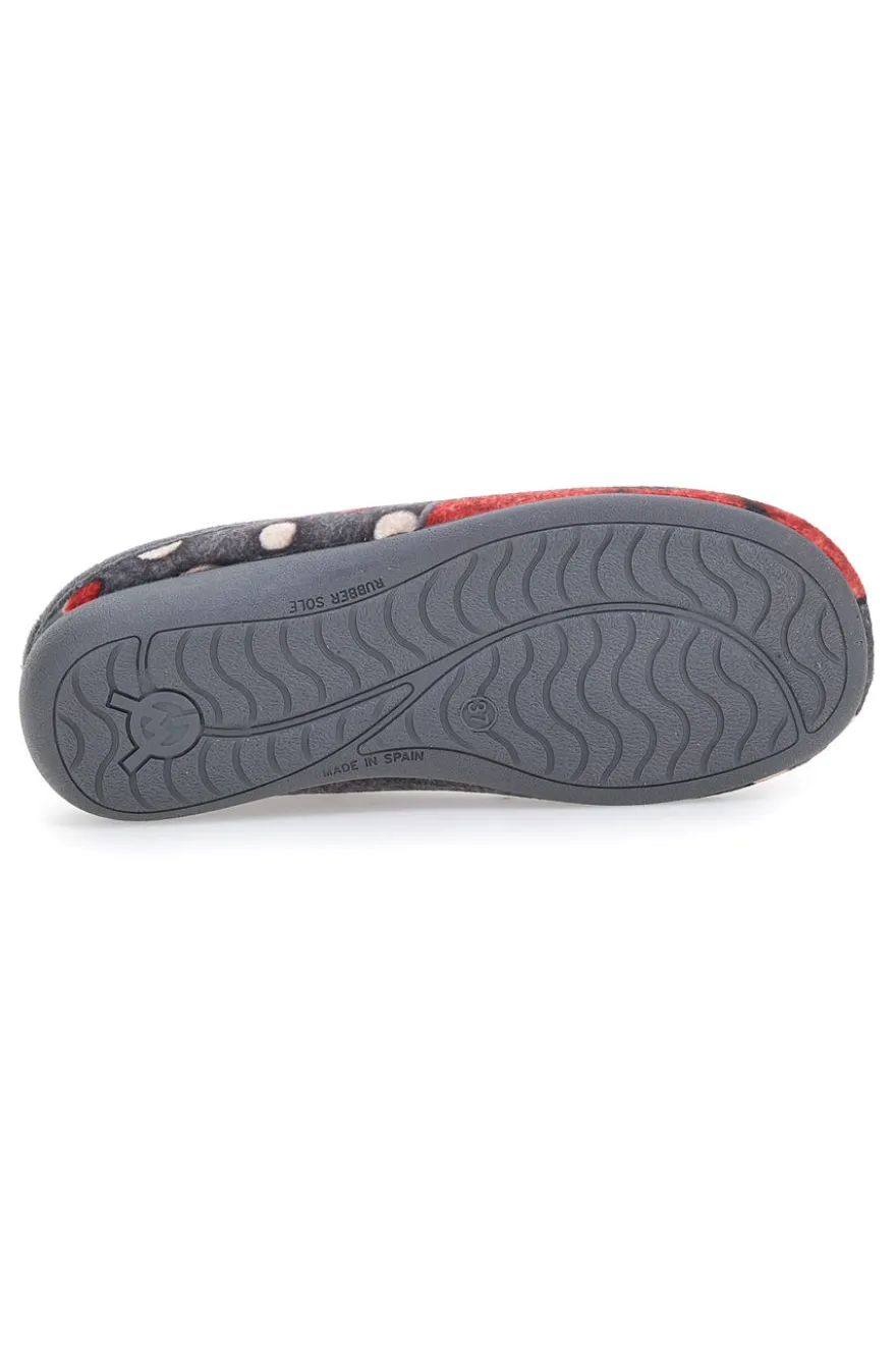 Pantofole Dorea 353 Grigie