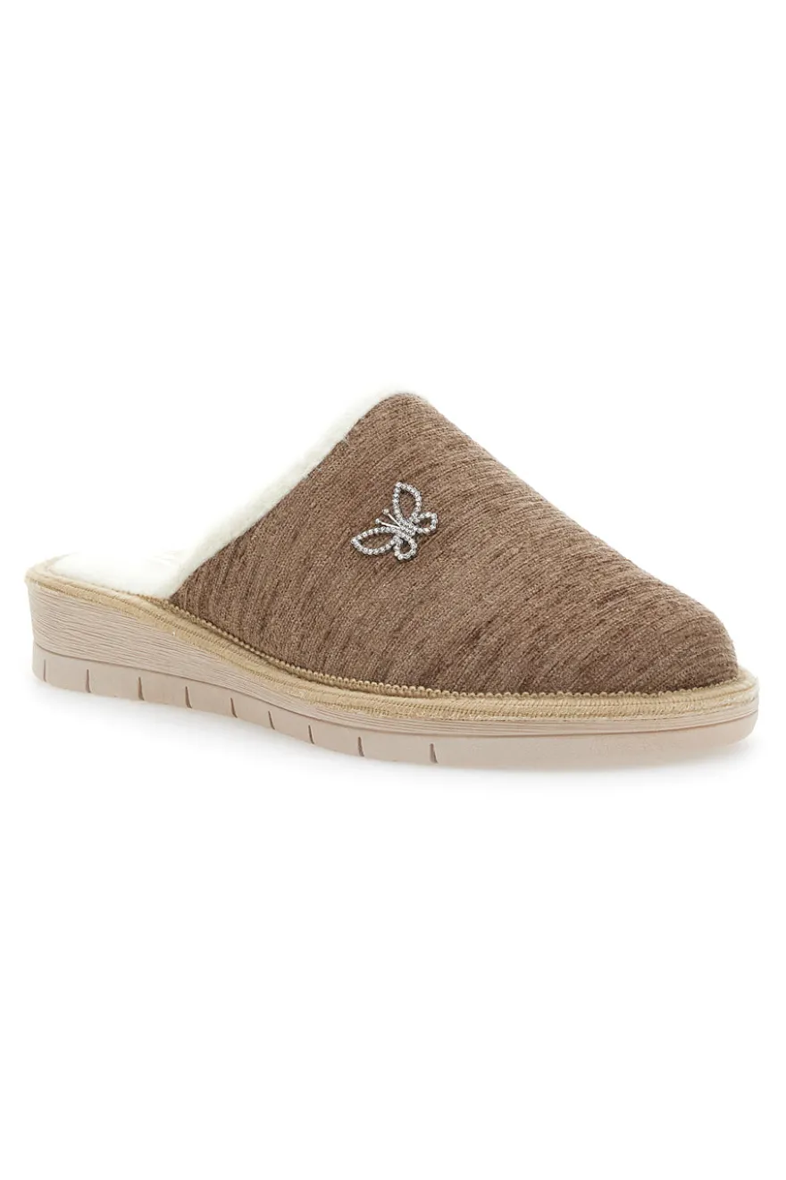 Pantofole Fly Nature 373 Taupe
