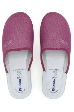 Pantofole fucsia con sottopiede anatomico Inblu 52 BJ