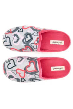 Pantofole Gio Dreams 253 Cuori Fucsia