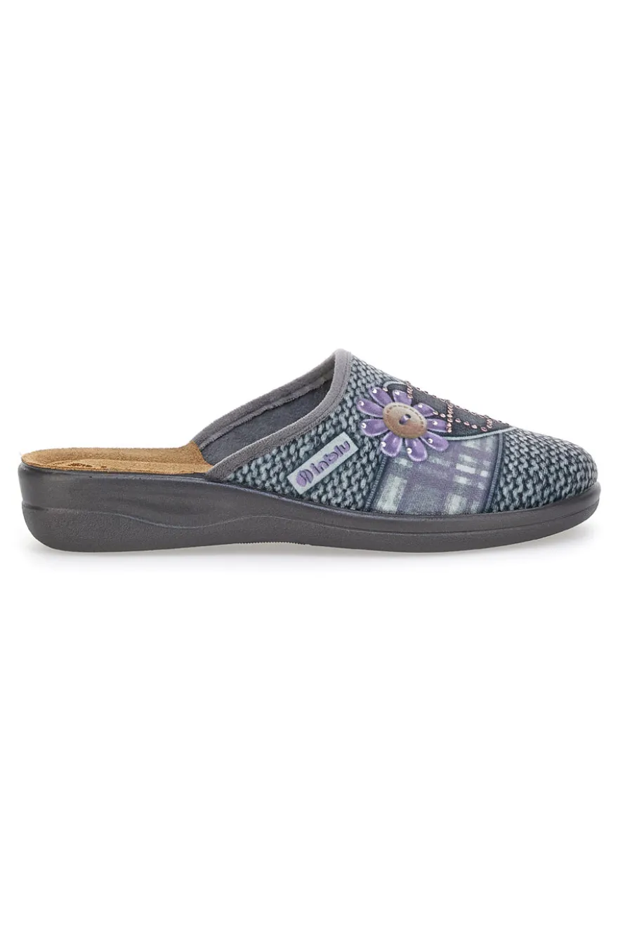 Pantofole Grigie Inblu 37 CF