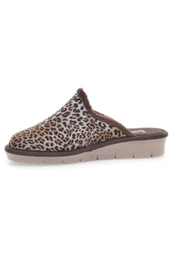 Pantofole marroni Animalier Beego 6332