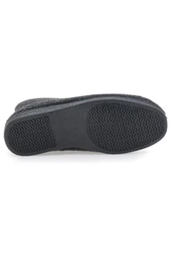 Pantofole nere con cerniera Jerpoint CA249