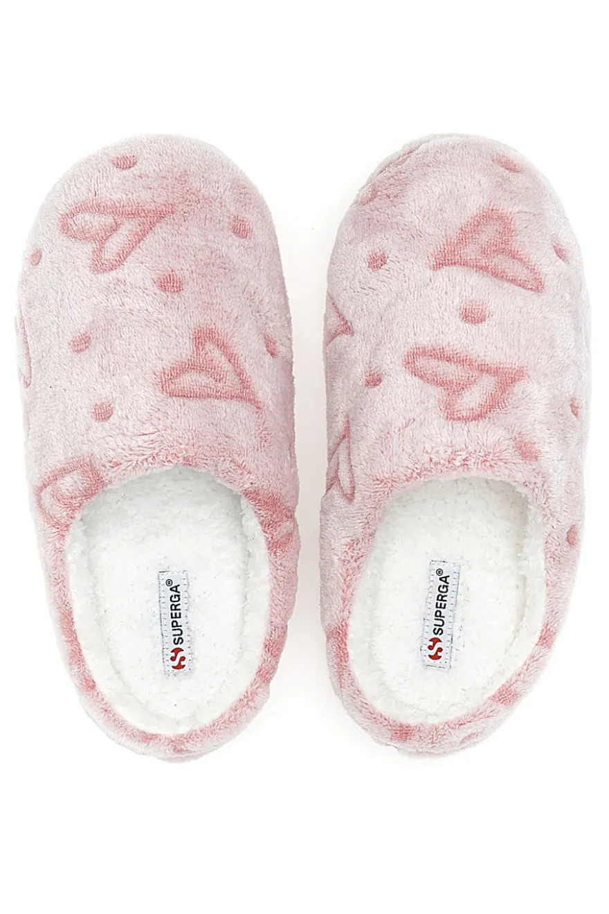 Pantofole Rosa con Cuori SUPERGA 22389