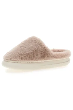Pantofole rosa in tessuto effetto peluche Superga S45U866