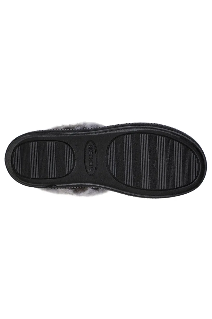 Pantofole Skechers Cozy Campfire Fresh Toast Nere