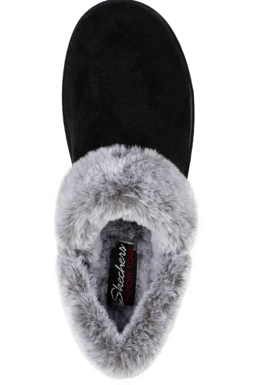 Pantofole Skechers Cozy Campfire Fresh Toast Nere