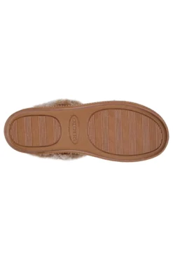 Pantofole Skechers Cozy Campfire Fresh Toast Marroni