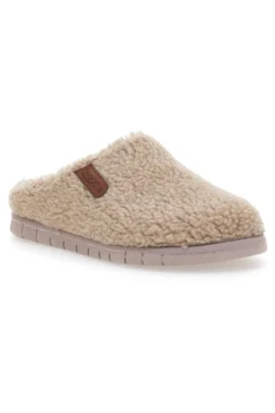 Pantofole teddy taupe Beego 7485