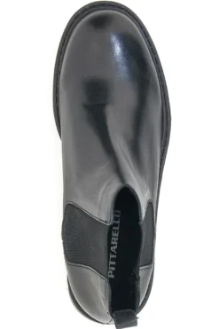 Pittarello Chelsea-Stiefel aus echtem Leder 1514853 Schwarz