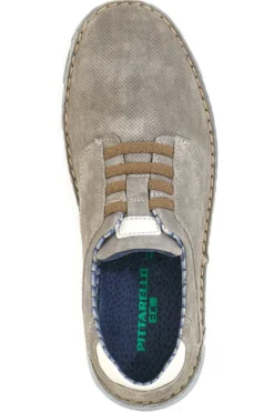 Pittarello Eco 8925 Graue Sport-Schnürschuhe