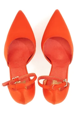 Pittarello Elite 611 Coral Satin Plateau Dekolleté
