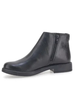 Pittarello Elite 99 – Stiefeletten aus schwarzem Leder mit seitlichem Reißverschluss