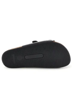Pittarello Tierra doppelte schwarze Hausschuhe 335A20630SR