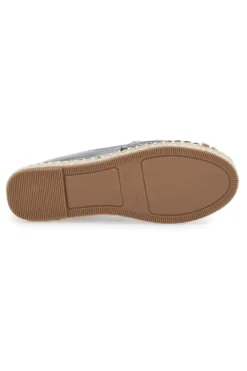 Plocadi 17661 Schwarze gesteppte Espadrilles