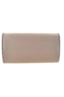 Pochette beige scuro elegante con strass e tracolla New bag SERA/3501