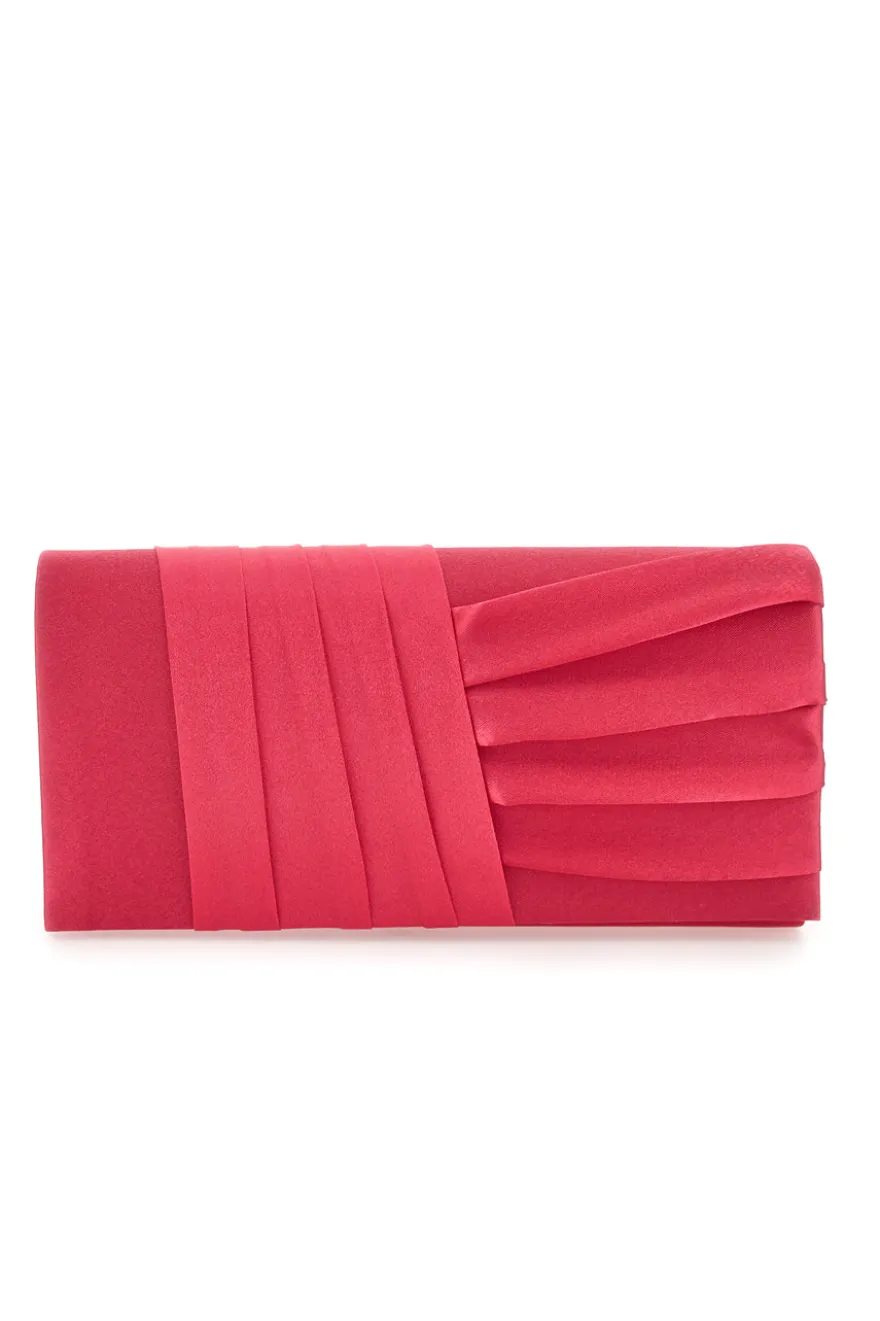 Pochette Fuxia Effetto Sera con Catenella Rimovibile COVERI COLLECTION 0149-B