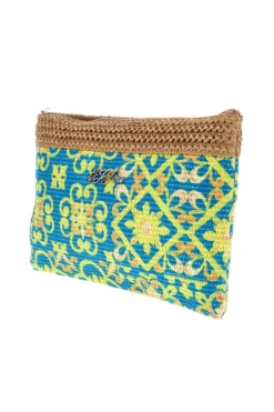 Pochette mare multicolore con zip Lejjou JJ90503